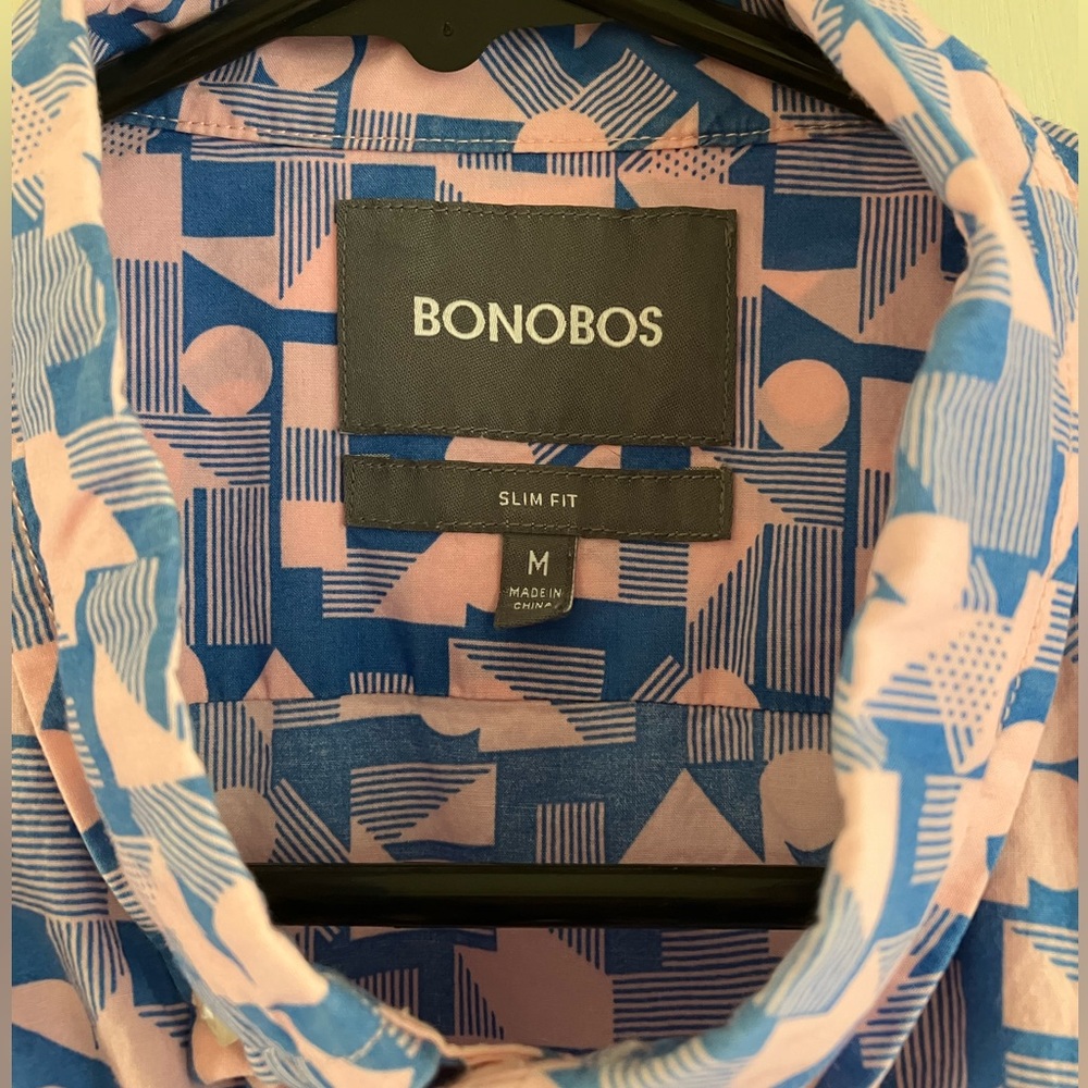Bonobos Slim Fit Short Sleeve Button Down Shirt